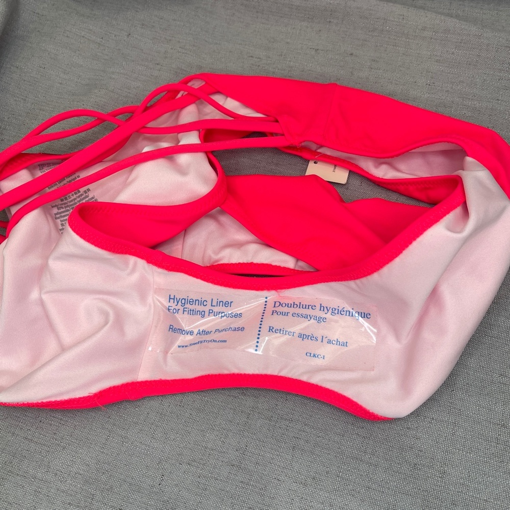 Victoria's Secret Pink Women's High Waist Swim Bottoms - Large - Picture 7 of 7